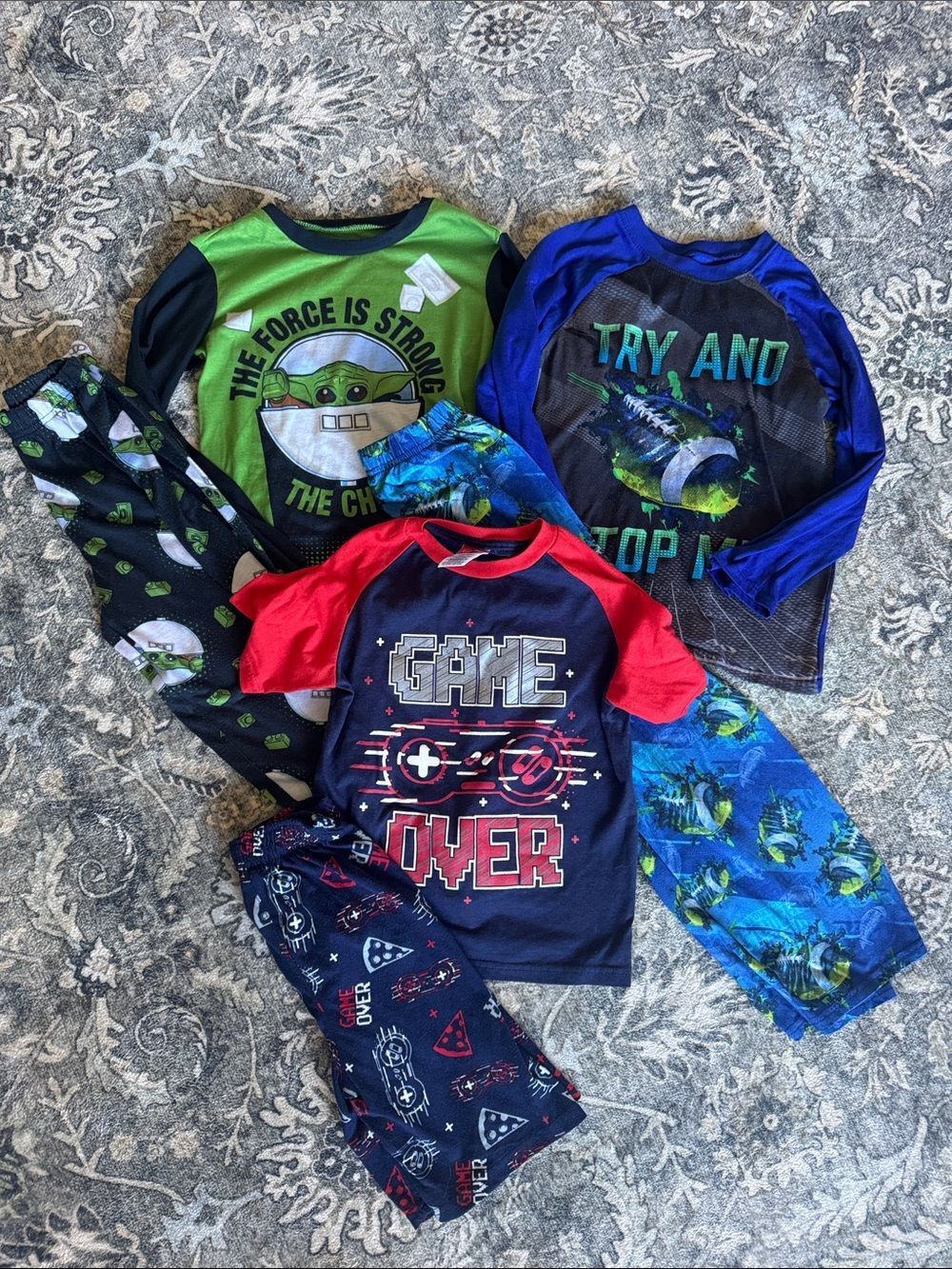Bundle of 3 Boy’s PJ Sets